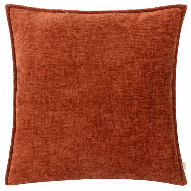Burnt Orange - Front - Evans Lichfield Buxton Reversible Square Cushion Cover