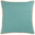 Just Peachy - Back - Heya Home Knitted Coral Cushion Cover