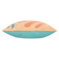 Just Peachy - Side - Heya Home Knitted Coral Cushion Cover