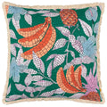 Teal - Front - Furn Cypressa Floral Mosaic Cushion Cover