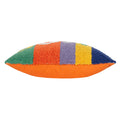 Multicoloured - Side - Heya Home Knitted Disco Cushion Cover