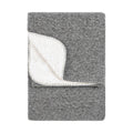 Grey - Front - Furn Nurrel Knitted Throw