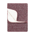 Berry - Front - Furn Nurrel Knitted Throw