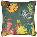 Bottle - Front - Wylder Abyss Chenille Under The Sea Cushion Cover