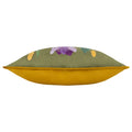 Olive - Side - Wylder House Of Bloom Celandine Piped Cushion Cover