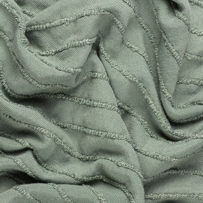 Eucalyptus - Back - Furn Hazie Woven Linear Fringe Throw