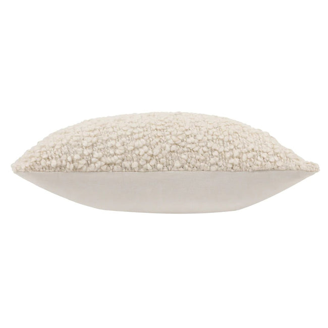 Ecru - Side - Yard Ulsmere Bouclé Cushion Cover