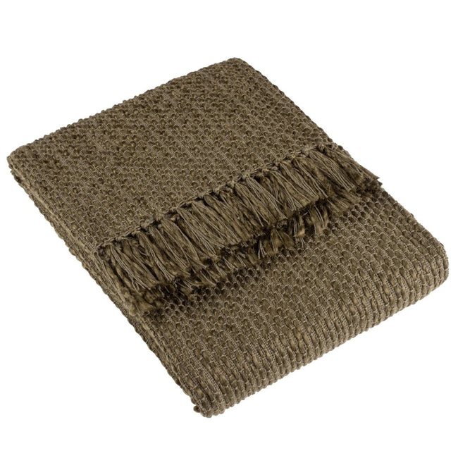 Willow - Front - Hoem Morni Woven Tassel Throw