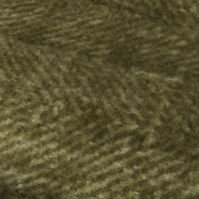 Natural-Moss - Back - Yard Rawton Herringbone Ombre Throw