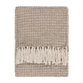 Biscuit - Front - Yard Lorne Waffle Fringed Throw