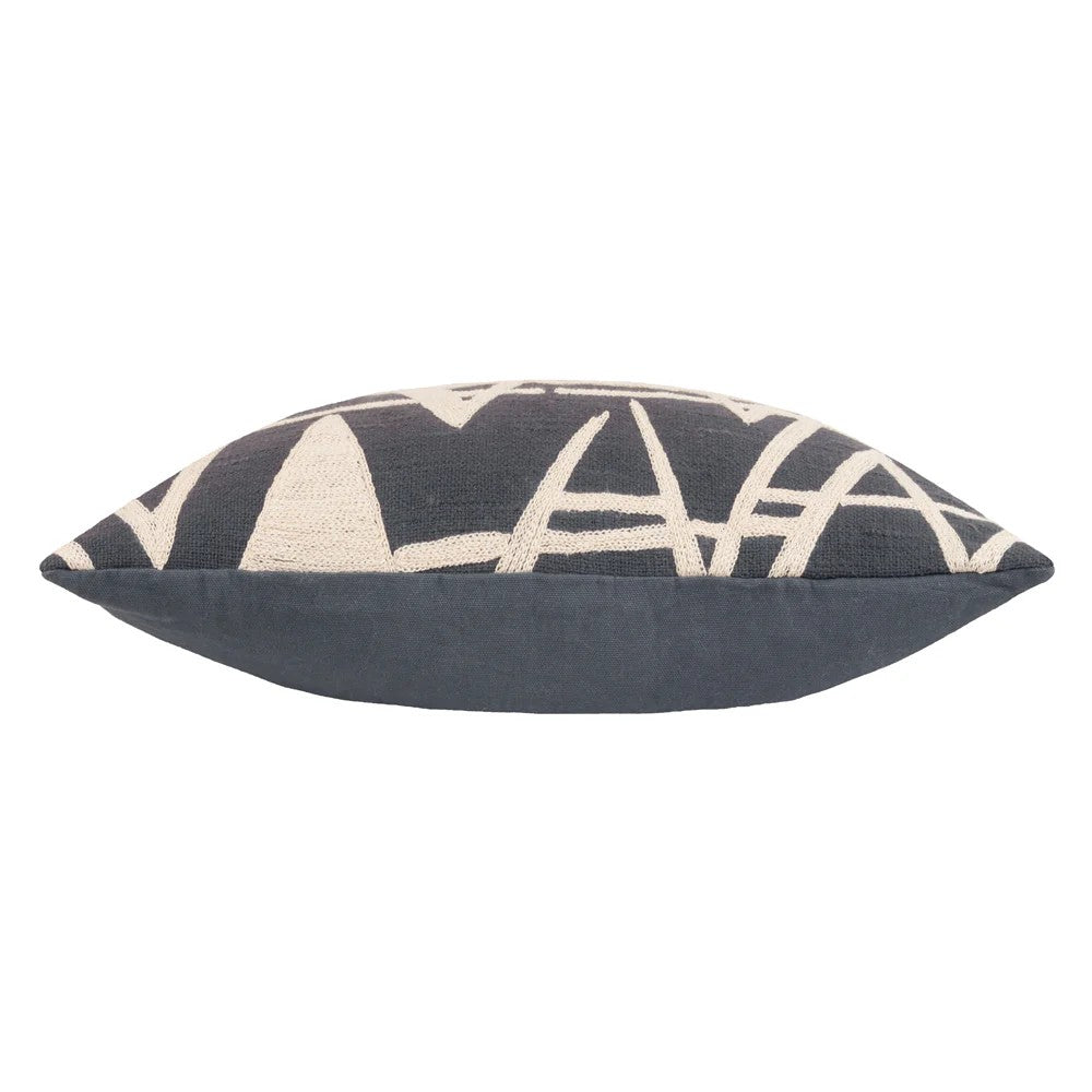 Dusk - Side - Hoem Vannes Embroidered Cushion Cover