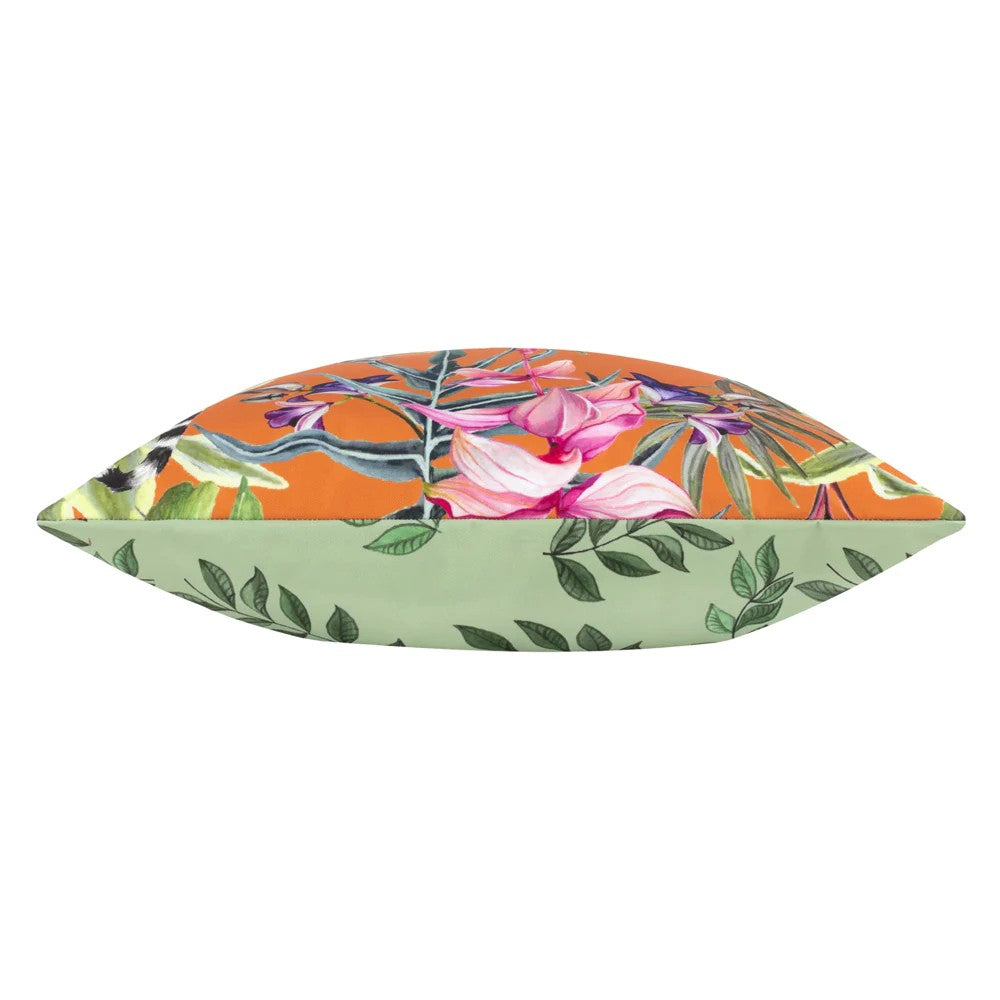 Multicoloured - Side - Wylder Kali Animals Outdoor Cushion Cover
