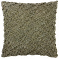 Lichen - Front - Yard Calvay Chunky Textured Cushion Cover