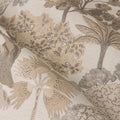 Natural - Pack Shot - Wylder Woodlands Jacquard Floral Eyelet Curtains