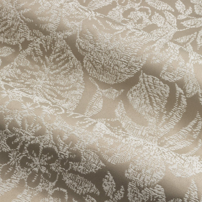 Natural - Lifestyle - Wylder Bali Jacquard Botanical Eyelet Curtains