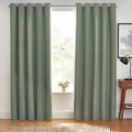 Eucalyptus - Front - Furn Dawn Eyelet Curtains