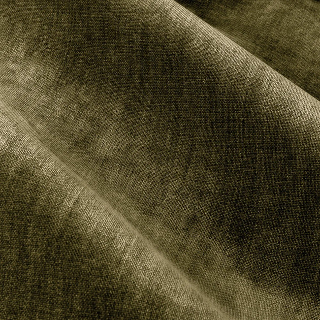 Olive - Side - Yard Chenille Velvet Eyelet Curtains