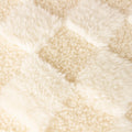 Dreamy Cream - Lifestyle - Heya Home Check It Fleece Cushion Cover