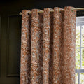Amber - Back - Wylder Chenille Bengal Tiger Eyelet Curtains