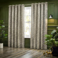 Linen - Front - Wylder Chenille Bengal Tiger Eyelet Curtains
