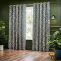 Wedgewood - Front - Wylder Chenille Bengal Tiger Eyelet Curtains