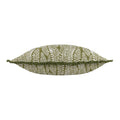 Olive - Back - Hoem Frond Abstract Cushion Cover