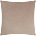 Natural - Back - Paoletti Bardot Cut Velvet Cushion Cover