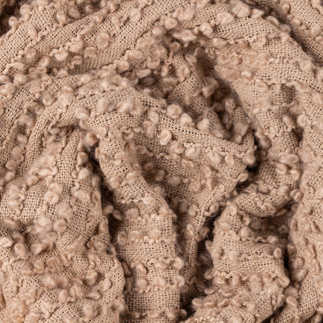 Plaster - Back - Hoem Arvo Bouclé Fringe Throw