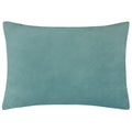 Gold-Blue - Back - Paoletti Keela Geometric Cushion Cover