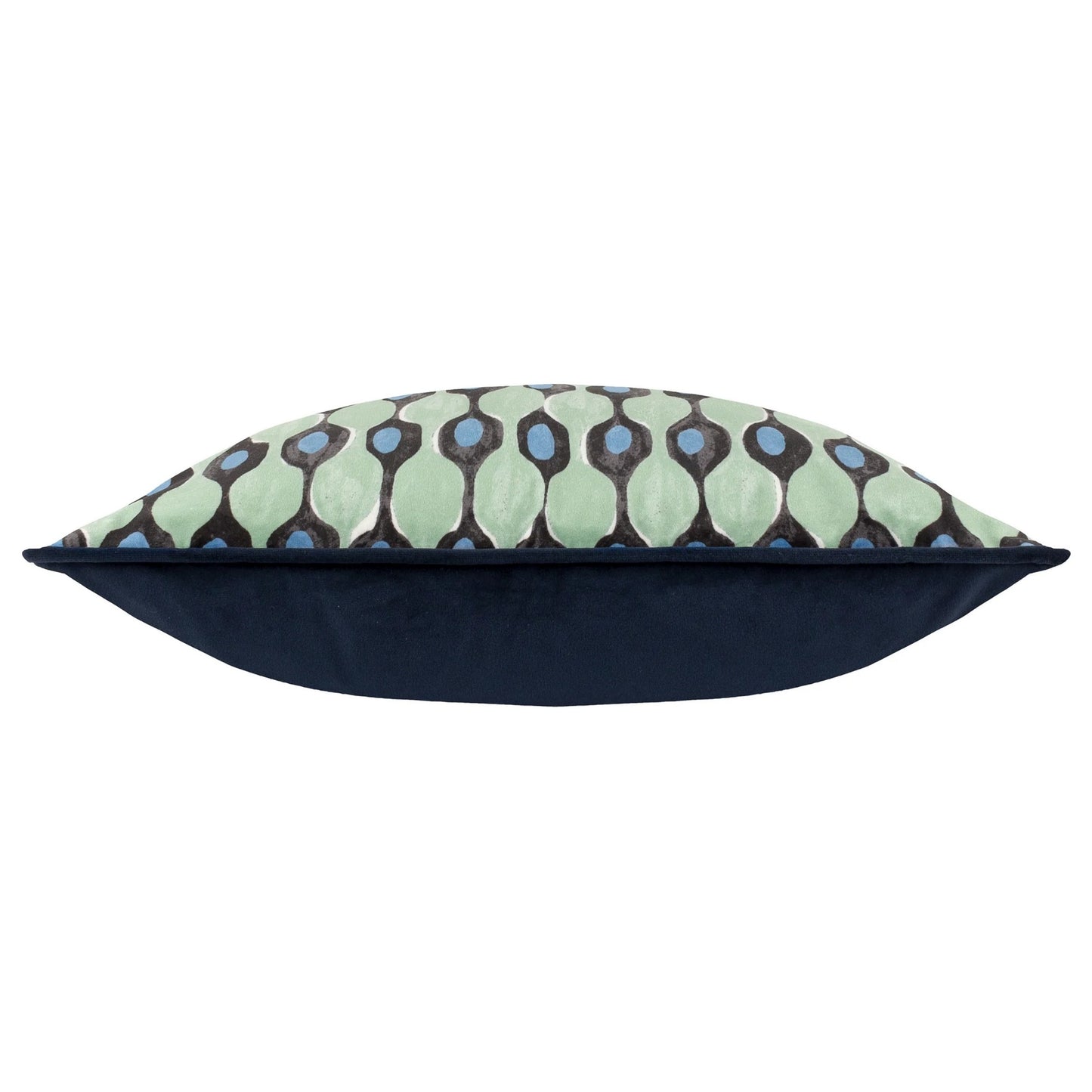 Ocean - Side - Furn Alentejo Piped Velvet Cushion Cover