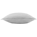 Grey - Side - Yard Truro Reversible Stripe Cushion Cover