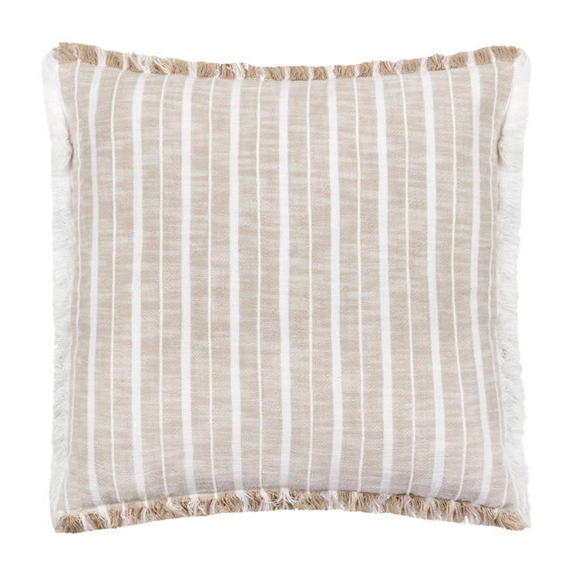 Natural - Front - Yard Bowman Striped Cushion Cover