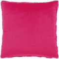 Pinky Crush - Back - Heya Home Check It Fleece Bouclé Cushion Cover