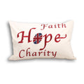 Cream - Front - Riva Home Faith Cushion Cover