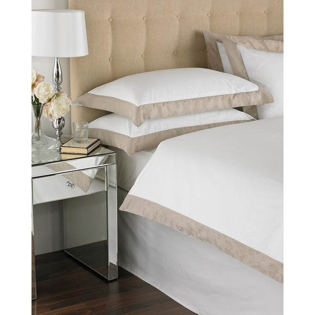 Taupe - Front - Riva Home Petite Fleur Duvet Set