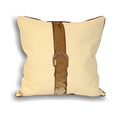 Cream - Front - Riva Home Polo Strap Cushion Cover