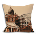Cream - Front - Riva Home City Rome Cushion Cover