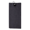Steel Grey - Front - Towel City Microfibre Golf Towel