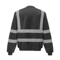 Black - Back - Yoko Unisex Adult Hi-Vis Sweatshirt