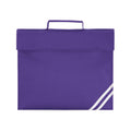 Purple - Front - Quadra Classic Book Bag