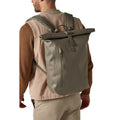 Covert Green - Back - Quadra Roll Top Waterproof 14L Backpack