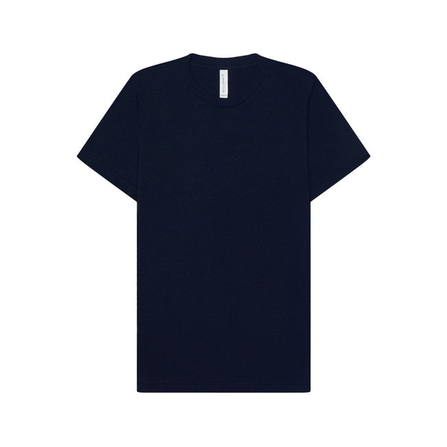 Navy - Front - Bella + Canvas Unisex Adult Ecomax T-Shirt