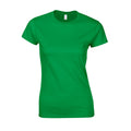 Irish Green - Front - Gildan Womens-Ladies Softstyle Ringspun Cotton T-Shirt