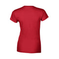 Red - Back - Gildan Womens-Ladies Softstyle Ringspun Cotton T-Shirt