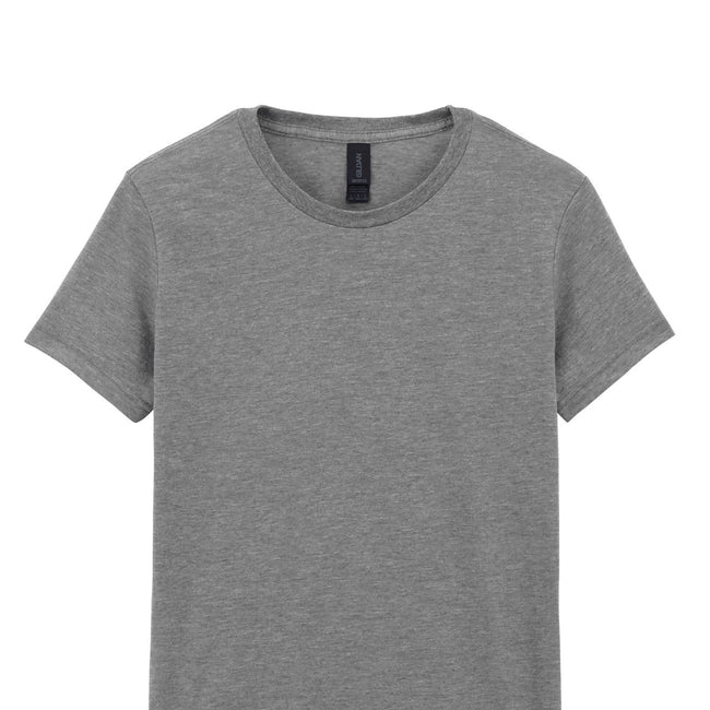 Sports Grey - Back - Gildan Womens-Ladies Softstyle Ringspun Cotton T-Shirt