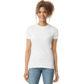 White - Front - Gildan Womens-Ladies Softstyle Ringspun Cotton T-Shirt
