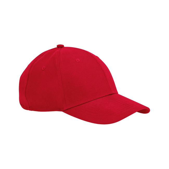 Pure Red - Front - Beechfield Multi-Sports Performance Baseball Cap
