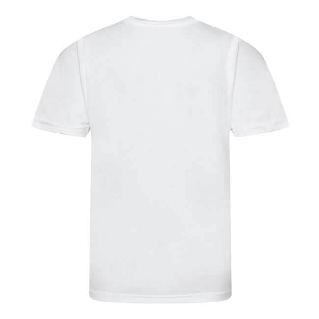 Arctic White - Back - AWDis Cool Childrens-Kids Smooth T-Shirt