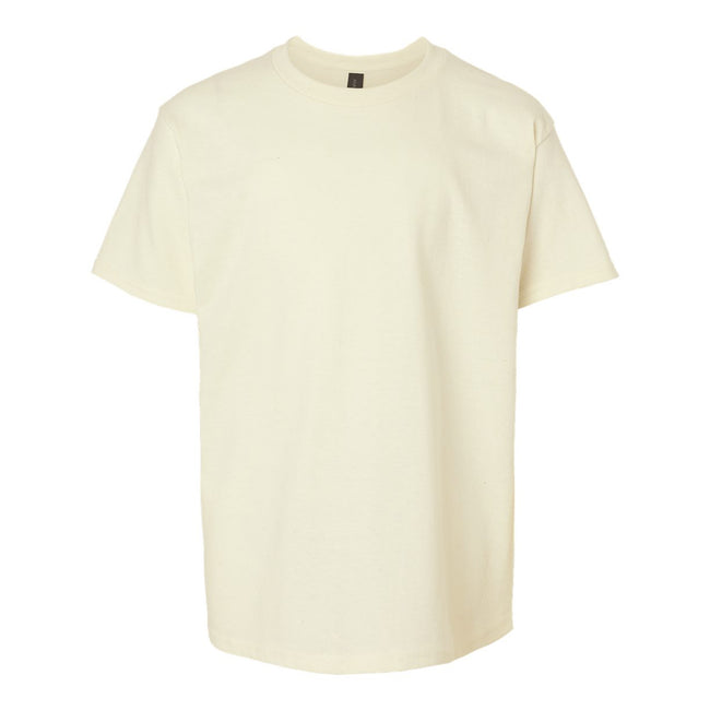 Off White - Front - Gildan Childrens-Kids Heavy Cotton T-Shirt
