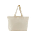 Natural - Front - Westford Mill EarthAware Twill Shopper Bag